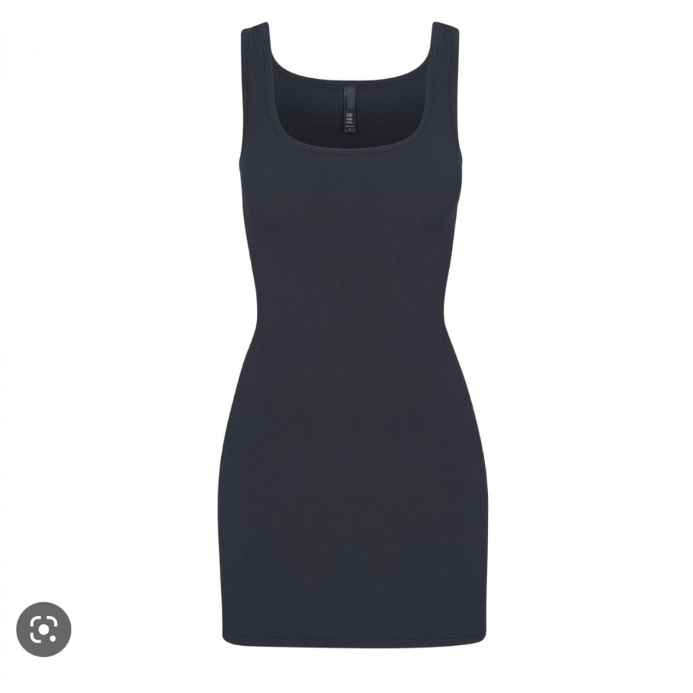 NWT SKIMS Soft Lounge Mini Dress in Graphite